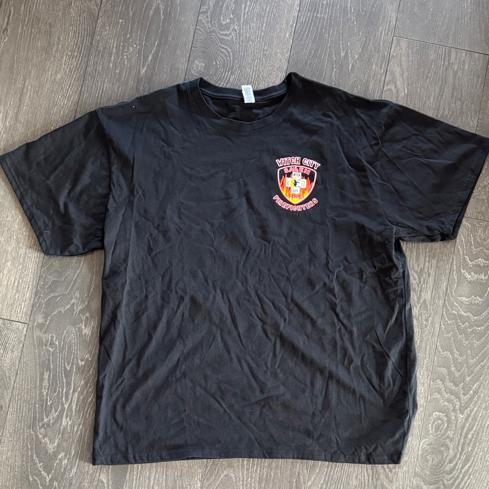 Salem Massachusetts Firefighter Tee